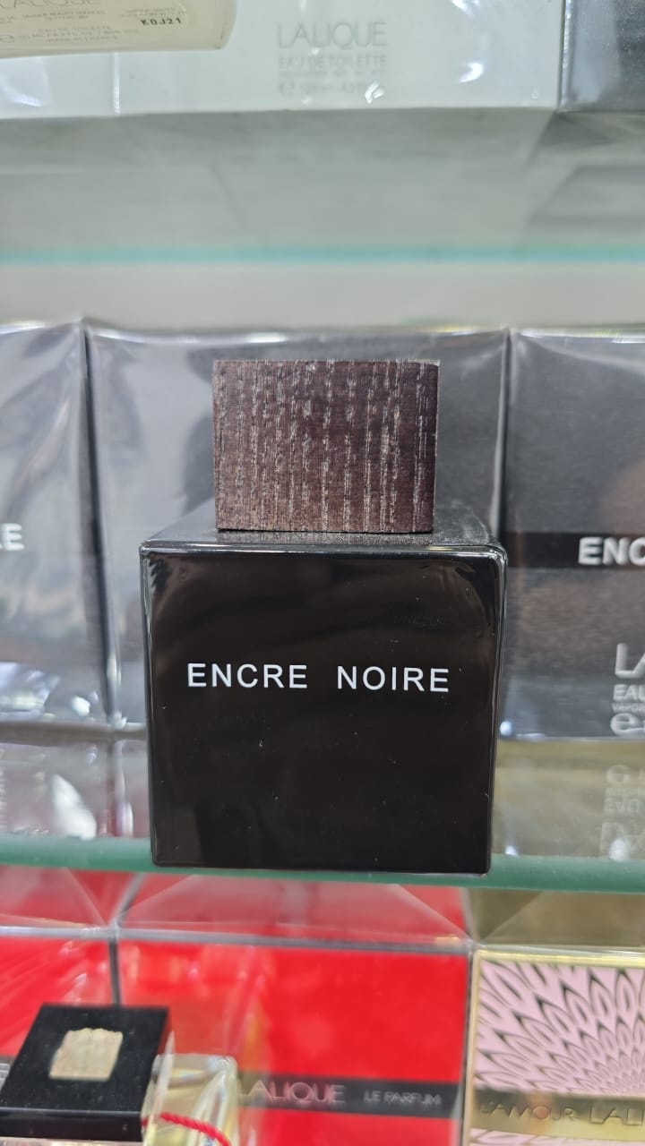 لالیک مشکی اصل فرانسه انکر نویر چوبی 100 میل  Lalique Encre Noire