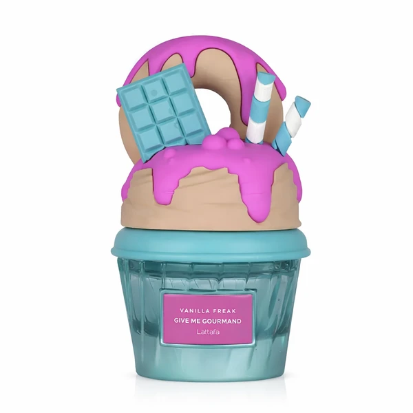 ادکلن بستنی لطافه مدل وانیلا فریک Lattafa طرح ۷۵ میلVanilla freak give me gourmand اماراتی۷۵میل