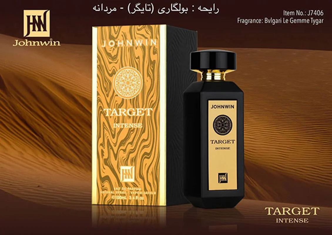عطر ادوپرفیوم مردانه جانوین مدل بولگاری تایگر رایحه تلخ و خنک