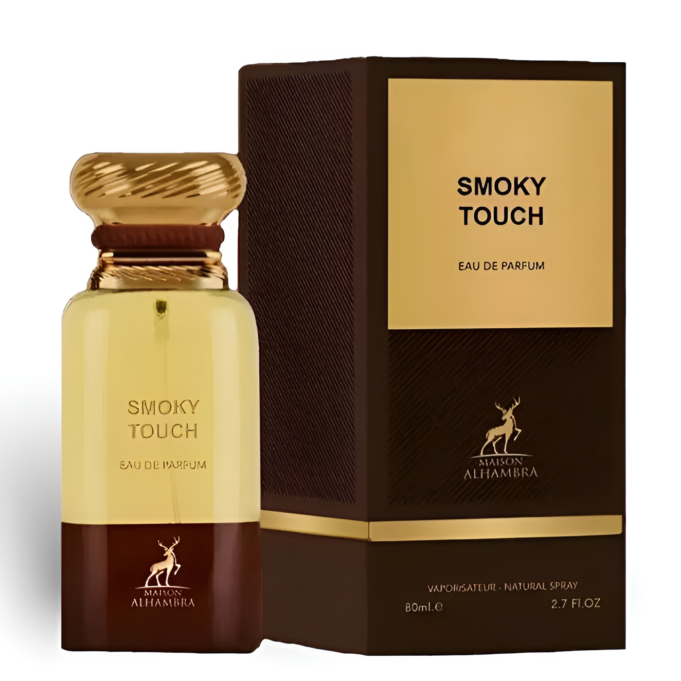 عطر مردانه الحمبرا اسموکی تاچ رایحه تام فورد توسکان لدر 80 میل