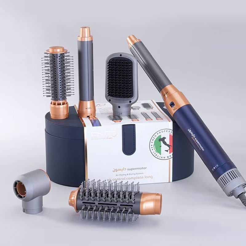 سشوار 6 کاره انزو طرح دایسون اصل خرید مستقیم مدل 4133