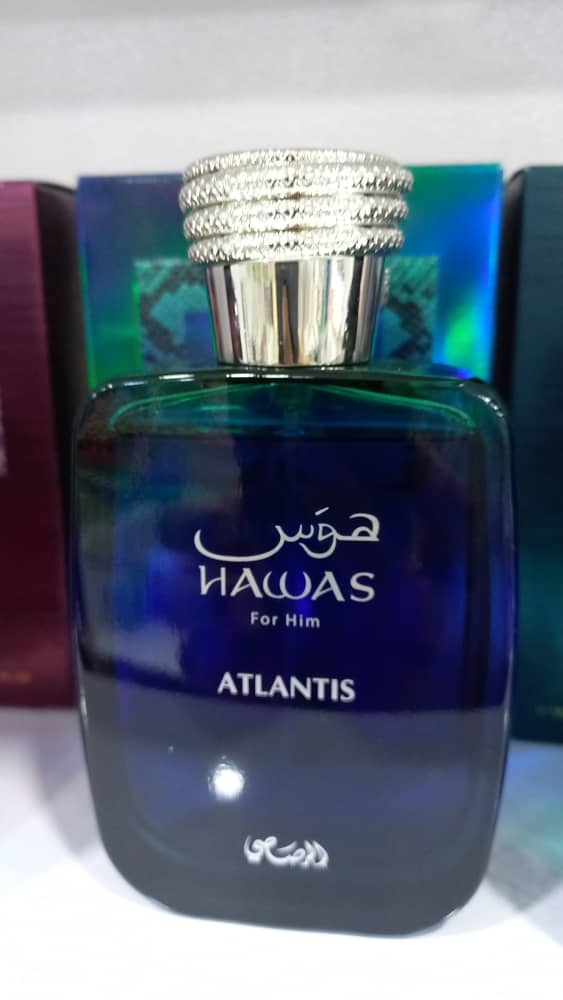 ادکلن Rasasi Hawas Atlantis-ادکلن هوس آتلانتیس رصاصی ضمانت اصل