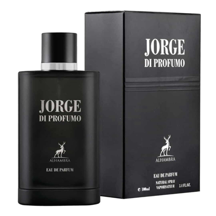 عطر ادکلن اورجینال جورج دی پرفیوم الحمبرا ( مشابه جورجیو آرمانی جیو پروفومو-جیو مشکی ) مردانه 100 میل / JORGE DI PROFUMO ALHAMBRA