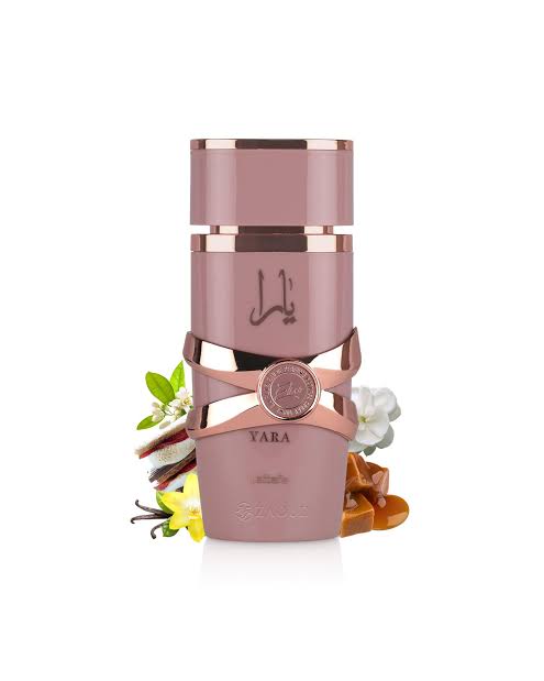 ادکلن ادوپرفیوم زنانه یارا الکسیر از شرکت لطافه Lattafa YARA Elixir حجم ۱۰۰ میلی‌لیتر